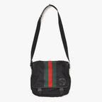 Gucci Guuci Shoulder Bag Sherry Line Black GG Logo — view 5