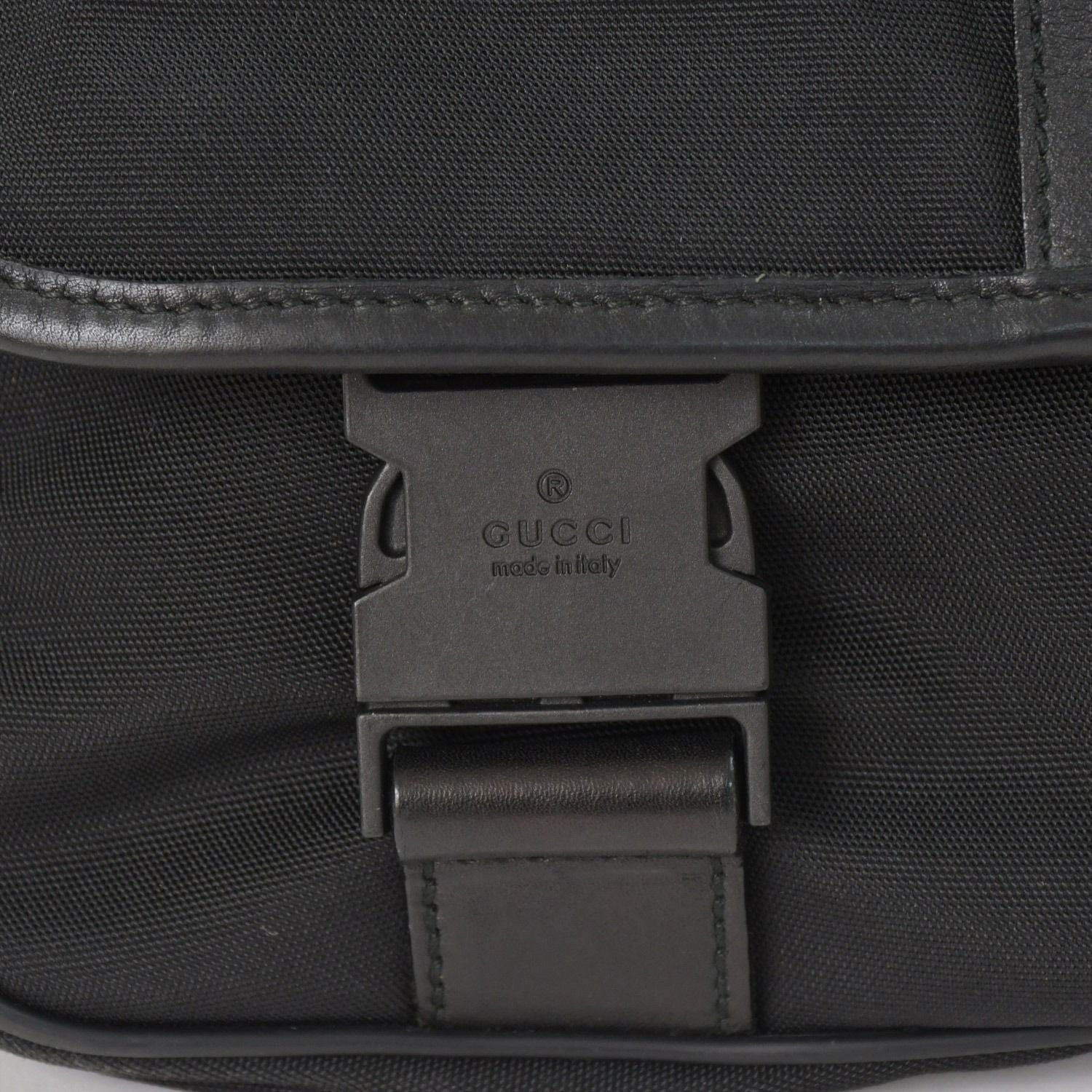 Gucci Guuci Shoulder Bag Sherry Line Black GG Logo — view 7