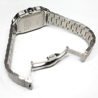 Cartier Santos de Cartier MM SS Blue Automatic Winding Watch — view 7