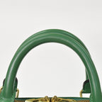 Louis Vuitton Keepall 50 Boston Bag Borneo Green Epi Leather Gold — view 7