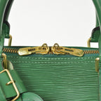 Louis Vuitton Keepall 50 Boston Bag Borneo Green Epi Leather Gold — view 6