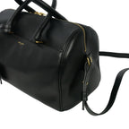 Saint Laurent Paris Duffle 6 Mini Boston Shoulder Bag 2-Way Black — view 4