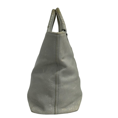 Bottega Veneta Tote Light Gray Leather — view 2
