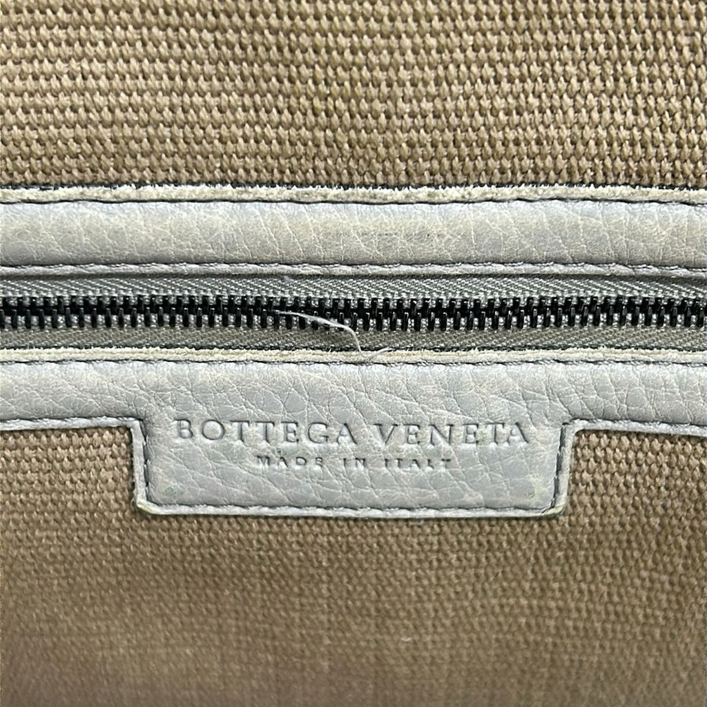Bottega Veneta Tote Light Gray Leather — view 8