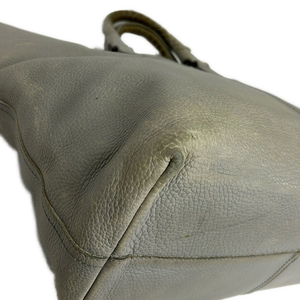 Bottega Veneta Tote Light Gray Leather — view 6