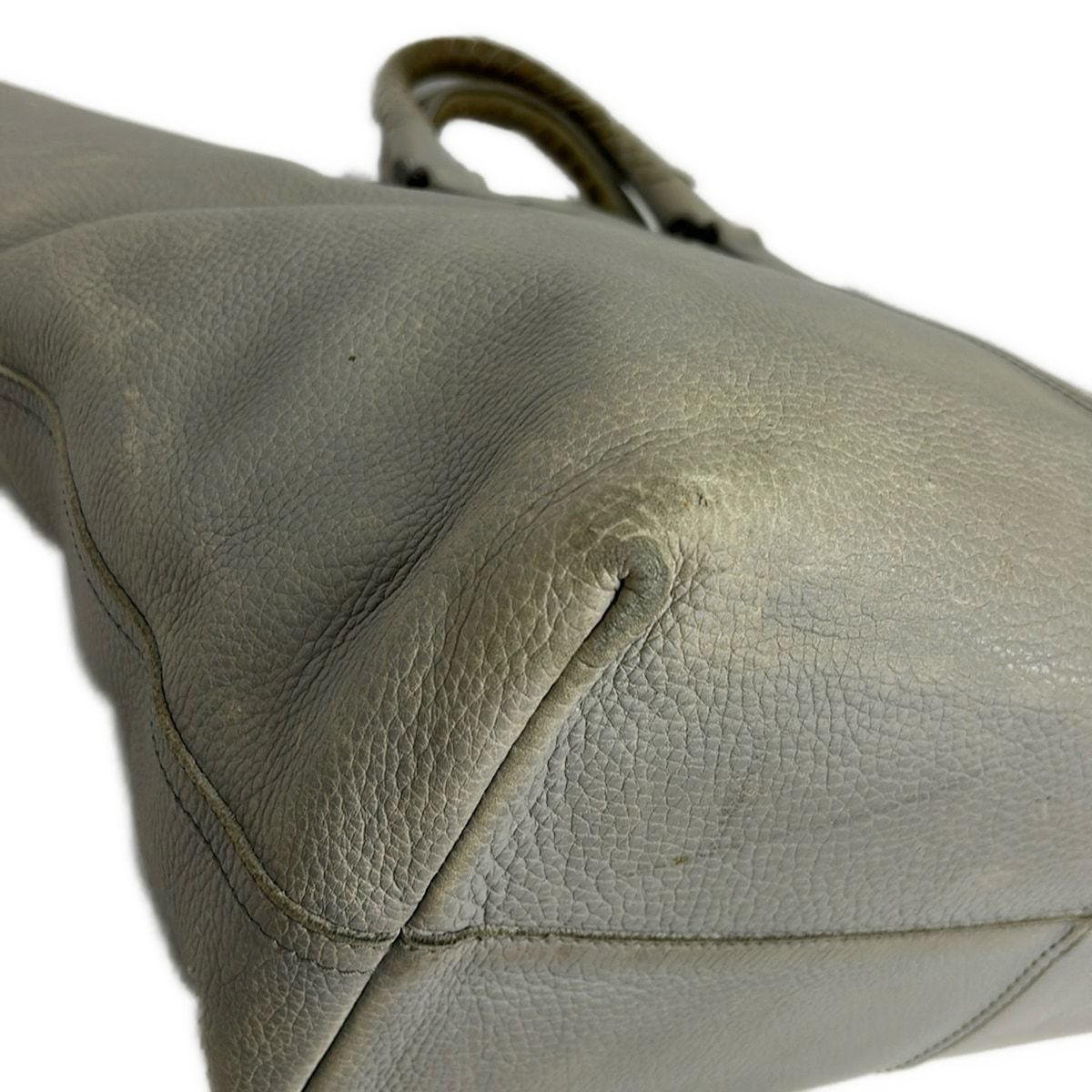Bottega Veneta Tote Light Gray Leather — view 6