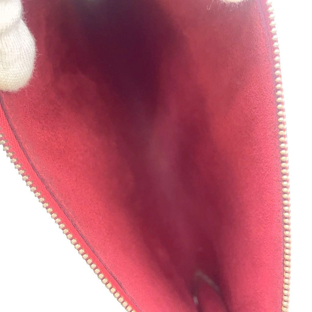 Louis Vuitton Epi Pochette Pouch Handbag Leather — view 6