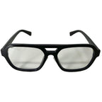 Bottega Veneta Square Frame Eyewear Black BV