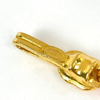 Chanel CC Logo Chain Necklace Long Gold Plated — view 4