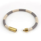 Louis Vuitton Bracelet Keep It Bangle Damier Azur White — view 2