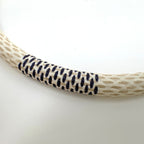 Louis Vuitton Bracelet Keep It Bangle Damier Azur White — view 3
