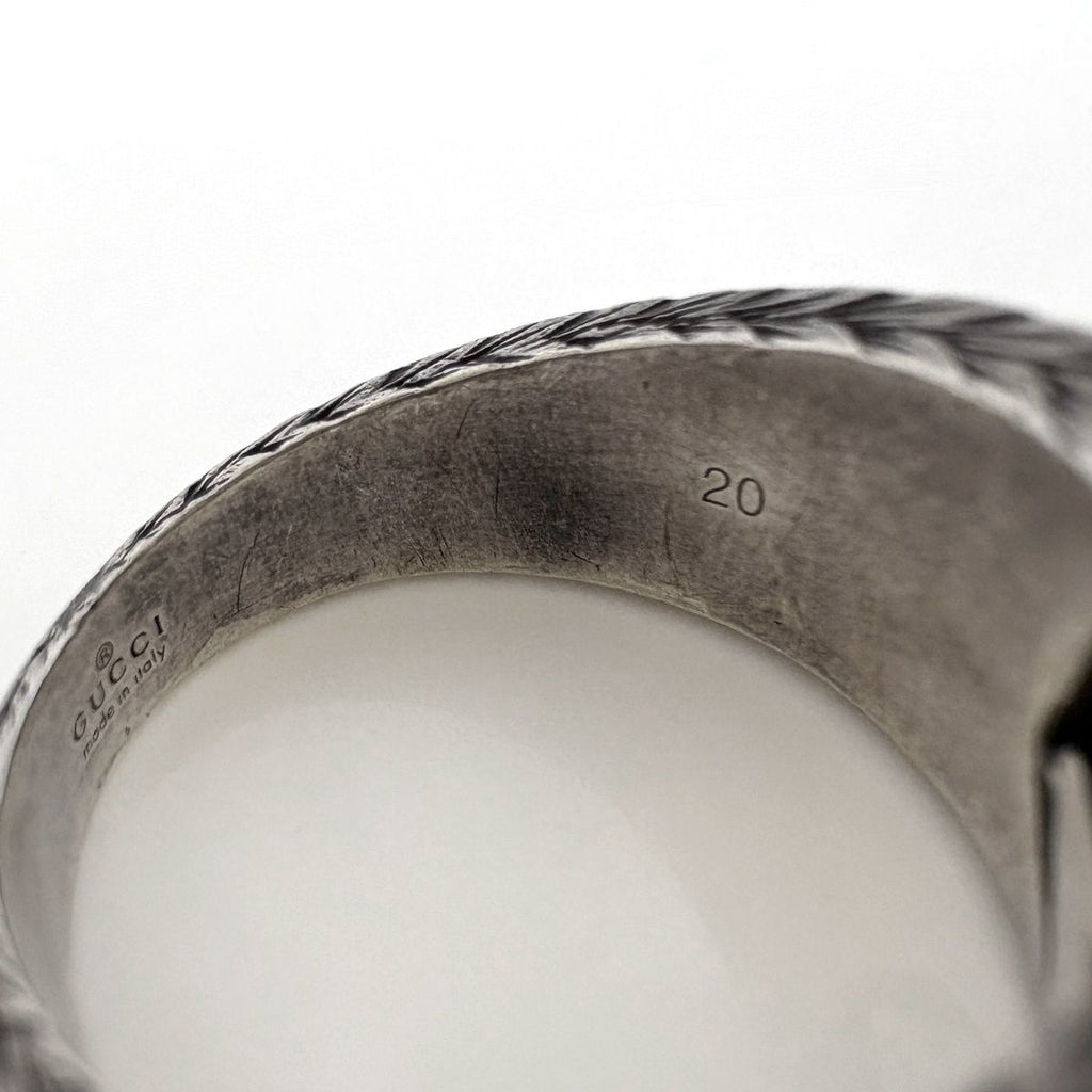 Gucci Arabesque Ring Interlocking 925 Sterling Silver — view 5