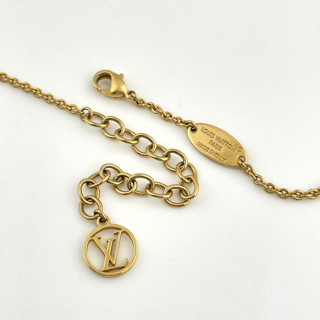 Louis Vuitton Collier LV Iconic Necklace Gold Plated — view 3