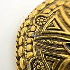 Chanel CC Logo Brooch Gold Plated — view 3