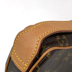 Louis Vuitton Pochette Croissant Shoulder Bag Monogram Brown — view 5