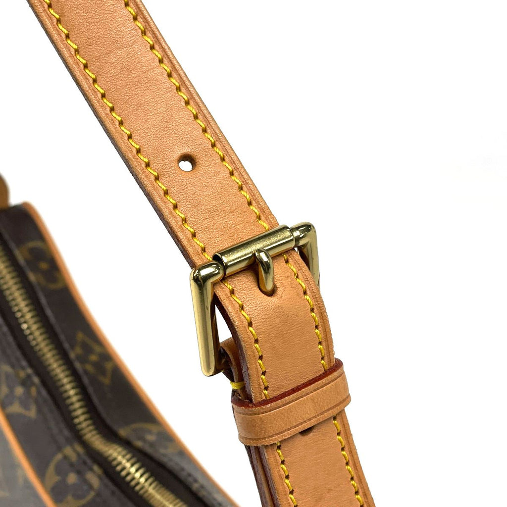 Louis Vuitton Pochette Croissant Shoulder Bag Monogram Brown — view 8