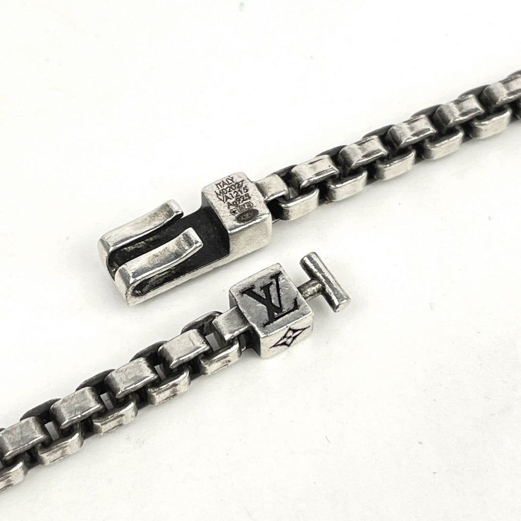 Louis Vuitton Necklace LV Terra 925 Sterling Silver Black — view 3
