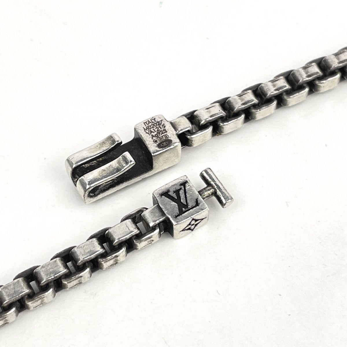 Louis Vuitton Necklace LV Terra 925 Sterling Silver Black — view 3