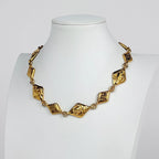 Chanel CC Logo Necklace Gold Plated — view 5