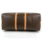 Louis Vuitton Keepall Bandouliere 55 2-Way Boston Bag Monogram Brown — view 2