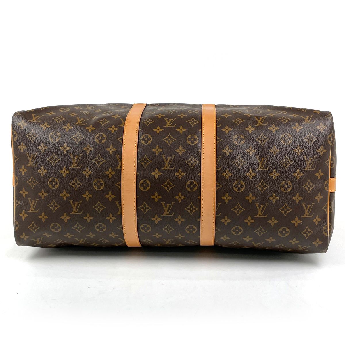 Louis Vuitton Keepall Bandouliere 55 2-Way Boston Bag Monogram Brown — view 2