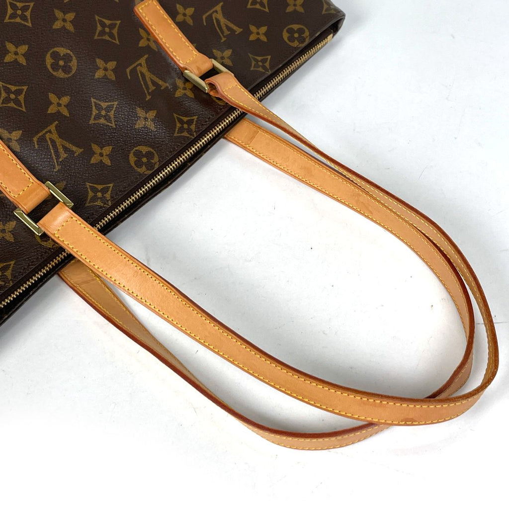 Louis Vuitton Cabas Mezzo Shoulder Bag Tote Monogram Brown — view 6