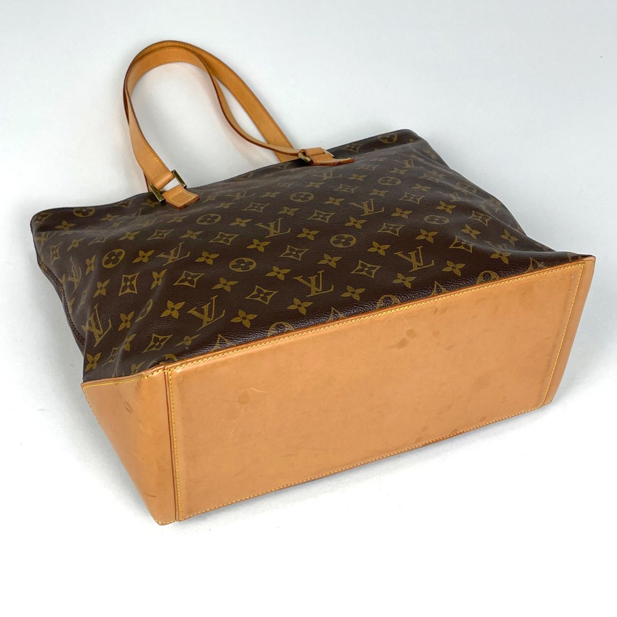 Louis Vuitton Cabas Mezzo Shoulder Bag Tote Monogram Brown — view 2