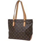 Louis Vuitton Cabas Piano Shoulder Bag Tote Monogram Brown