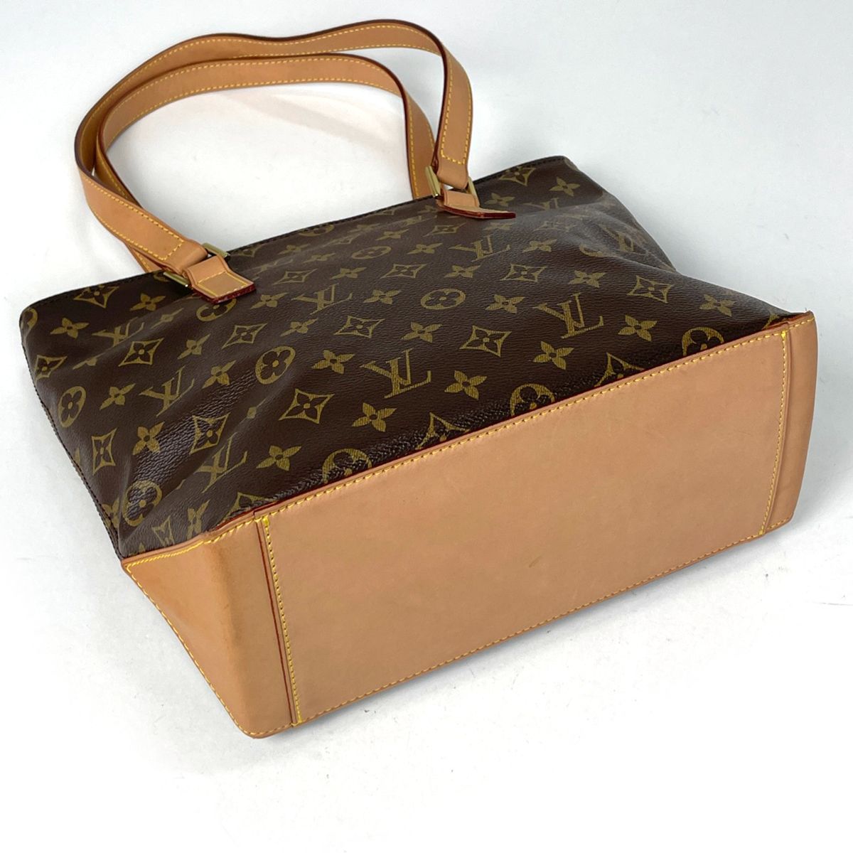 Louis Vuitton Cabas Piano Shoulder Bag Tote Monogram Brown — view 2