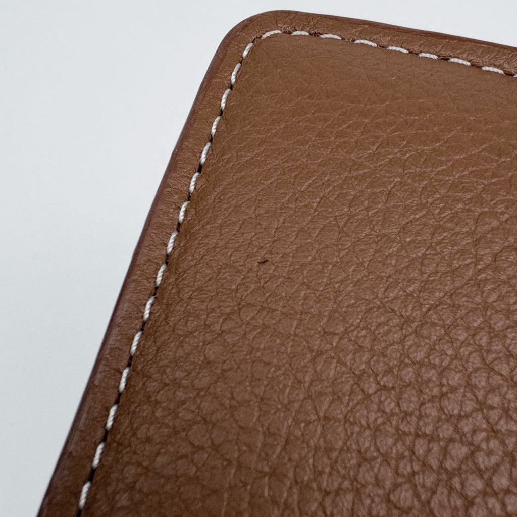 Louis Vuitton Portefeuille Lowkey Compact Padlock Bifold Wallet Leather Cognac — view 4