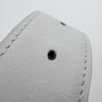 Hermes Constance Reversible Belt Leather White Brown — view 3