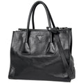 Prada Tote 2-Way Leather Nero