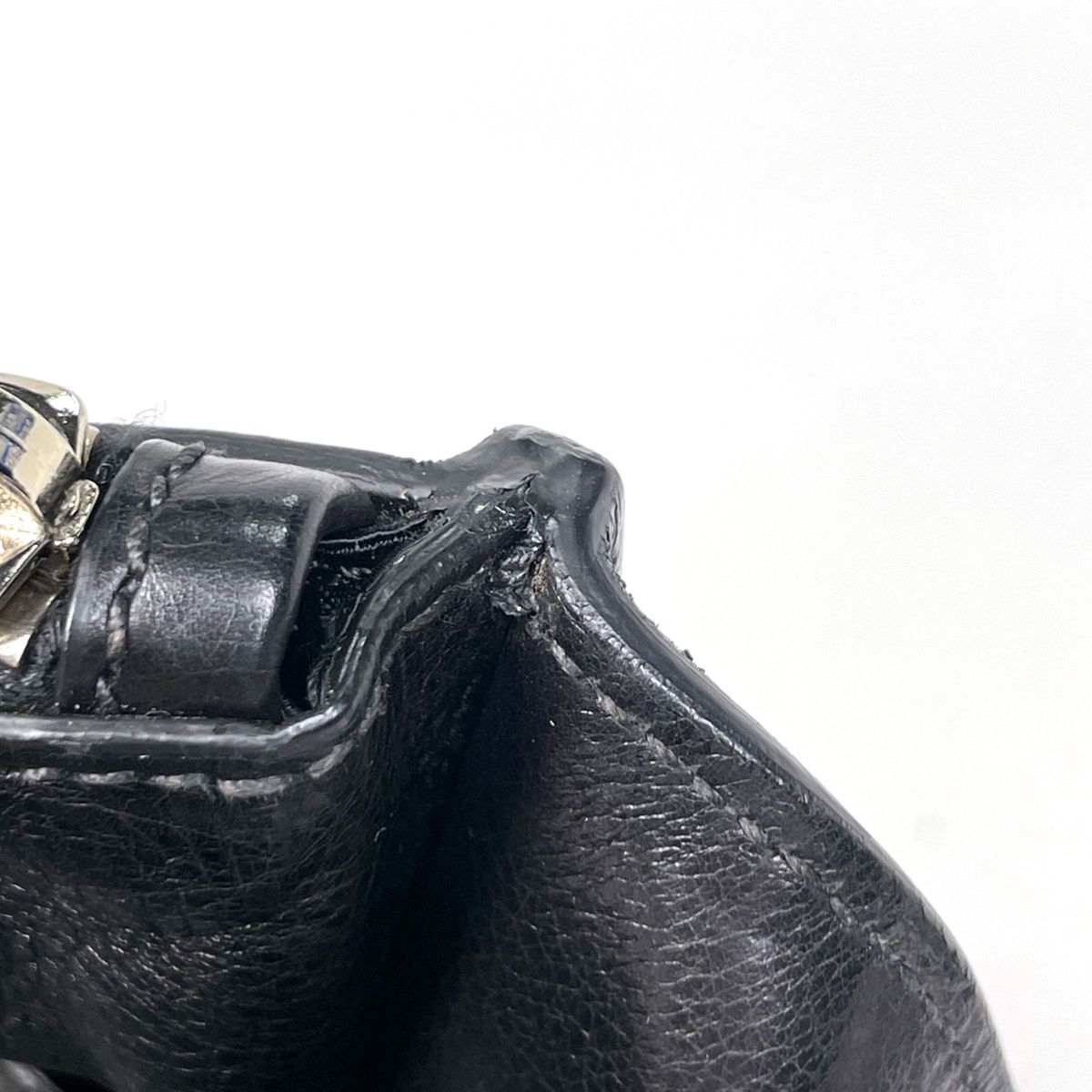 Prada Tote 2-Way Leather Nero — view 7