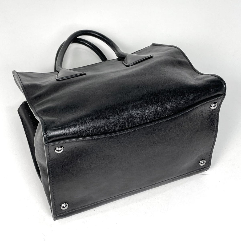 Prada Tote 2-Way Leather Nero — view 2