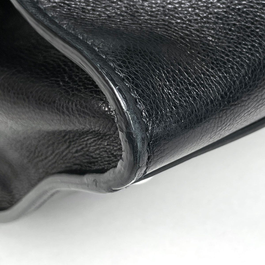 Prada Tote 2-Way Leather Nero — view 3