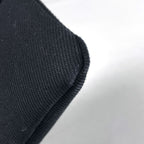 Saint Laurent Rive Gauche Clutch Canvas Black — view 3