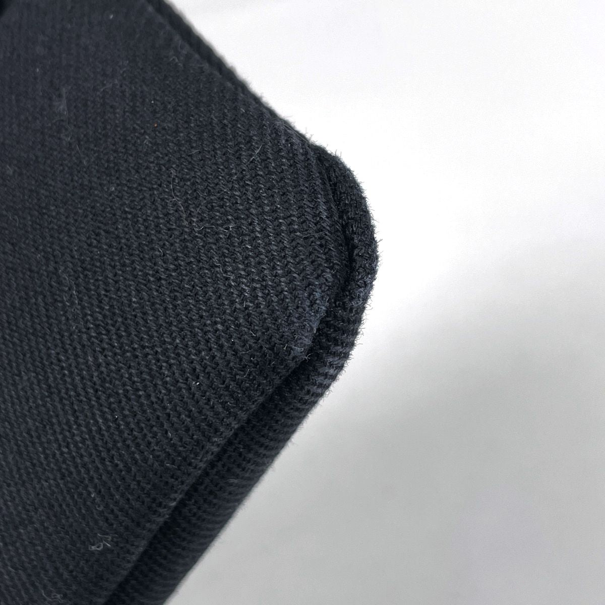 Saint Laurent Rive Gauche Clutch Canvas Black — view 3