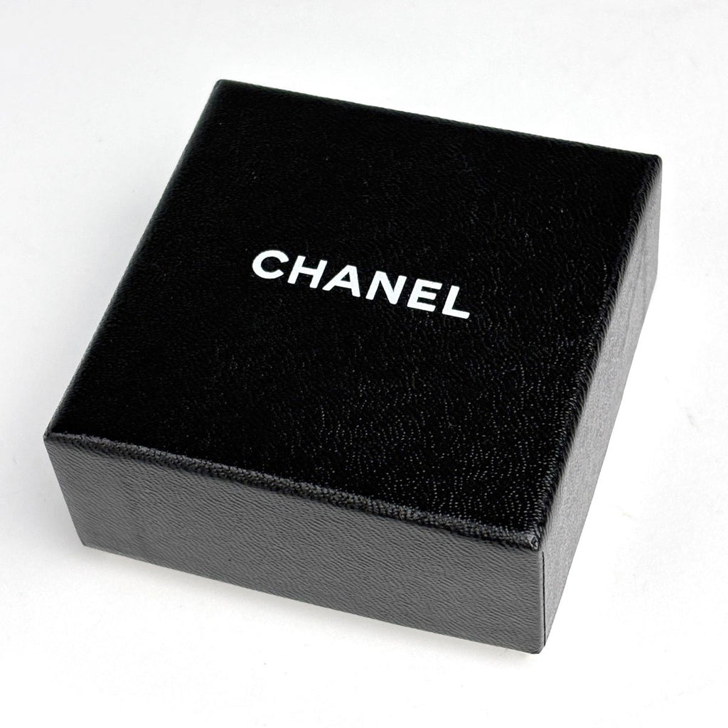 Chanel CC Logo Earrings Swing Silver Plated — view 7