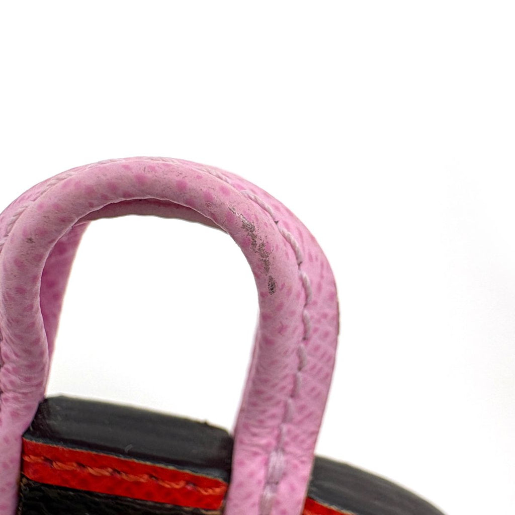 Louis Vuitton Cles BB Alma Key Holder Monogram Brown Pink — view 5