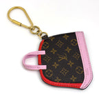 Louis Vuitton Cles BB Alma Key Holder Monogram Brown Pink — view 2