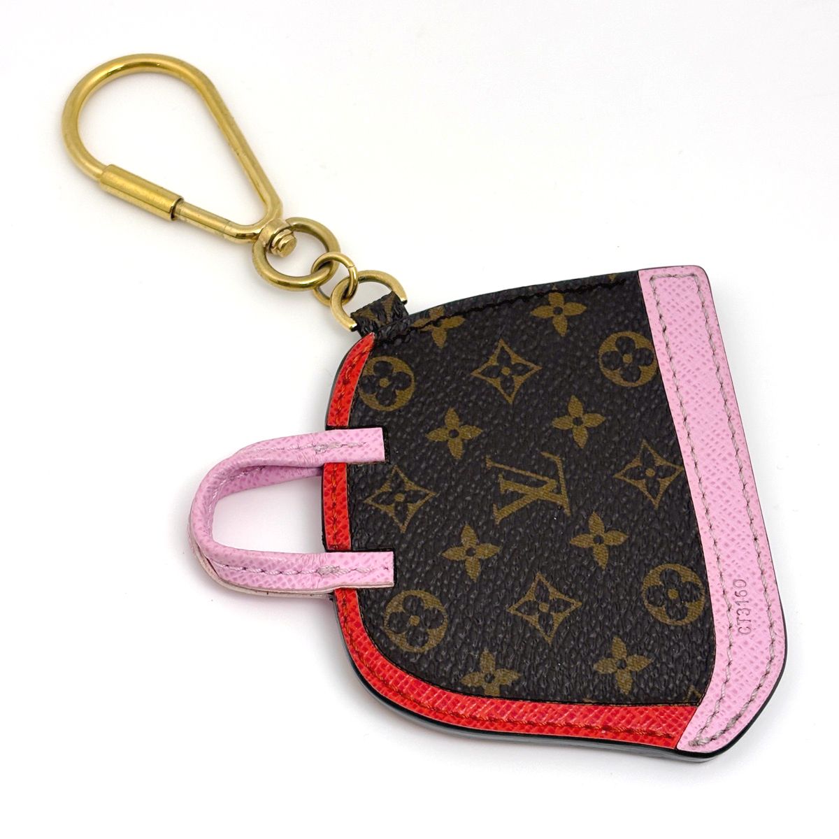 Louis Vuitton Cles BB Alma Key Holder Monogram Brown Pink — view 2