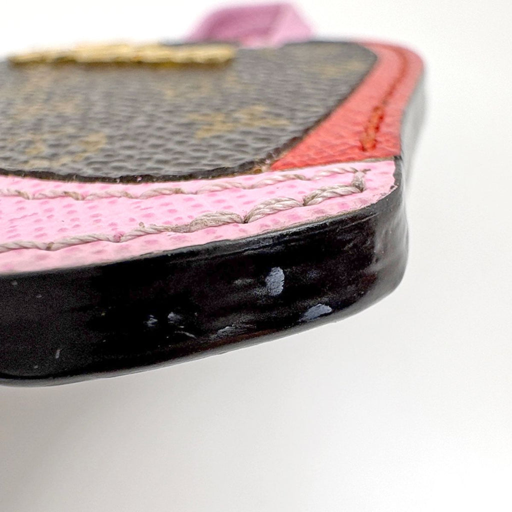 Louis Vuitton Cles BB Alma Key Holder Monogram Brown Pink — view 3