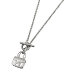 Hermes Amulet Constance Necklace 925 Sterling Silver