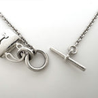 Hermes Amulet Constance Necklace 925 Sterling Silver — view 3