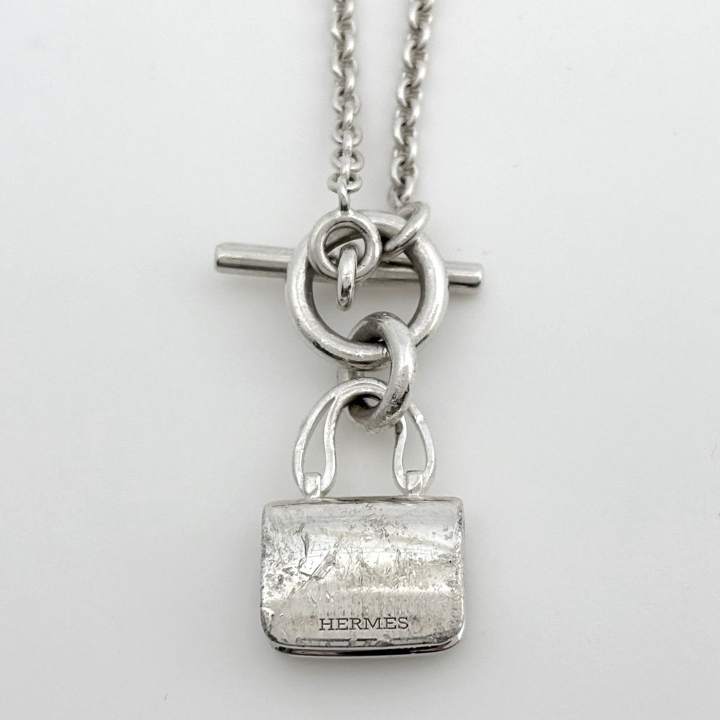 Hermes Amulet Constance Necklace 925 Sterling Silver — view 2