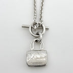 Hermes Amulet Constance Necklace 925 Sterling Silver — view 2