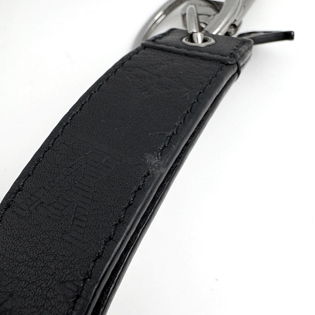 Louis Vuitton Key Holder Dragonne Monogram Shadow Leather Noir — view 3
