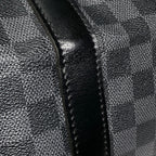 Louis Vuitton Keepall Bandouliere 45 Boston Bag Damier Graphite Noir — view 4