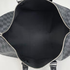 Louis Vuitton Keepall Bandouliere 45 Boston Bag Damier Graphite Noir — view 7