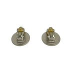 Chanel Earrings CC Logo Silver Black Croisiere — view 2
